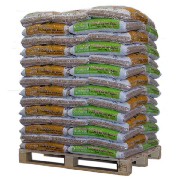 Pellet starforest 100 % Nadelholz - 70 Säcke à 15 kg