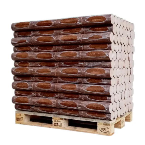 Eco Bûche La Vosgienne - 100% Holz - 96 Packungen zu 10 kg